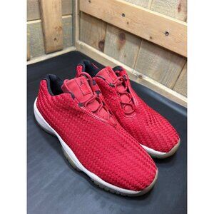 Nike Air Jordan Future Low Red Woven Sneakers Size 7Y Youth Athletic Shoes